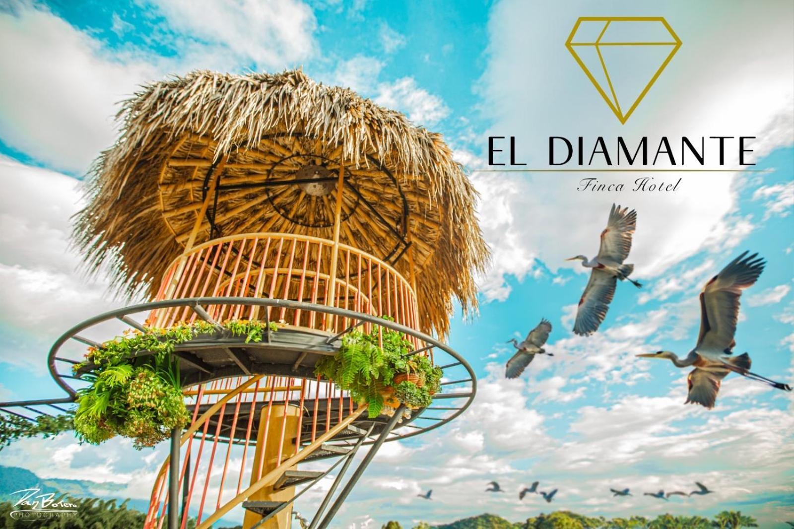 Finca Hotel El Diamante Calarcá Kültér fotó